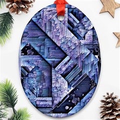 Different Volumes Ornament (oval) by MRNStudios
