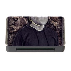 No Face Hanged Creepy Poster Memory Card Reader With Cf by dflcprintsclothing