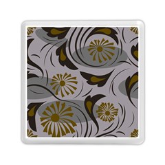Folk Flowers Pattern Floral Surface Design Seamless Pattern Memory Card Reader (square) by Eskimos