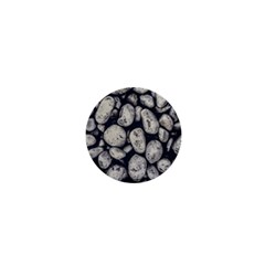 White Rocks Close Up Pattern Photo 1  Mini Buttons by dflcprintsclothing