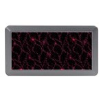 Pink Abstract Flowers With Splashes On A Dark Background  Abstract Print Memory Card Reader (Mini) Front