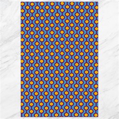 Yellow Circles On A Purple Background Canvas 24  X 36  by SychEva