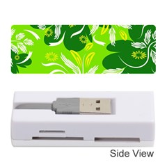 Folk Flowers Pattern Floral Surface Design Seamless Pattern Memory Card Reader (stick) by Eskimos