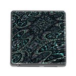 Emerald Distortion Memory Card Reader (Square 5 Slot) Front