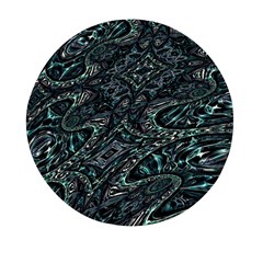 Emerald Distortion Mini Round Pill Box (pack Of 5) by MRNStudios