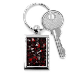 Gothic Peppermint Key Chain (rectangle) by MRNStudios