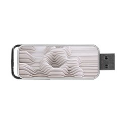 Illusion Waves Portable Usb Flash (two Sides) by Sparkle