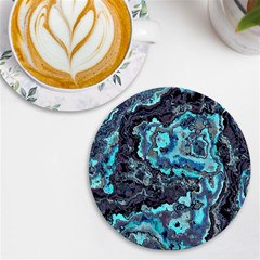 Strange Glow Uv Print Round Tile Coaster by MRNStudios