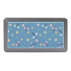 Cute Dragonflies In Spring Memory Card Reader (mini) by SychEva