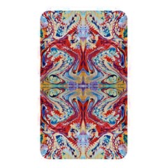 Red Feathers Memory Card Reader (rectangular) by kaleidomarblingart