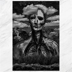 Bw Creepy Fantasy Scene Artwork Canvas 24  X 36 