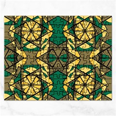 Abstract Pattern Geometric Backgrounds   Rectangular Jigsaw Puzzl by Eskimos