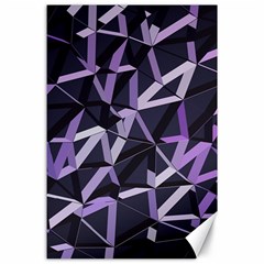 3d Lovely Geo Lines Vi Canvas 24  X 36  by Uniqued
