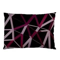 3d Lovely Geo Lines Iii Pillow Case (two Sides) by Uniqued