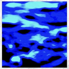 Blue Waves Abstract Series No11 Canvas 12  X 12  by DimitriosArt