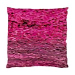 Pink  Waves Flow Series 1 Standard Cushion Case (Two Sides) Back