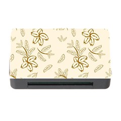 Folk Flowers Print Floral Pattern Ethnic Art Memory Card Reader With Cf by Eskimos