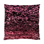 Pink  waves flow series 11 Standard Cushion Case (Two Sides) Back