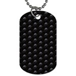 Animal Eyes Close Up Motif Pattern Dog Tag (Two Sides) Back