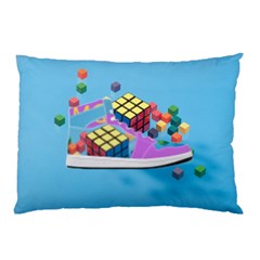 Floating-cubes-on-blue Backgrounderaser 20220422 203144521 Backgrounderaser 20220422 203216276 Pillow Case (two Sides) by marthatravis1968