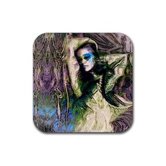 My Mucha Moment Rubber Coaster (square) by MRNStudios