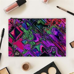 Neon Aquarium Cosmetic Bag (large) by MRNStudios