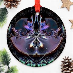 The High Priestess Card Ornament (round) by MRNStudios