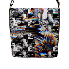 Rainbow Assault Flap Closure Messenger Bag (l) by MRNStudios