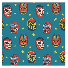 Mask Pattern Square Satin Scarf (36  X 36 ) by Jancukart