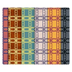 Grungy Vintage Patterns Double Sided Flano Blanket (small)  by artworkshop
