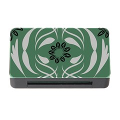 Folk Flowers Print Floral Pattern Ethnic Art Memory Card Reader With Cf by Eskimos
