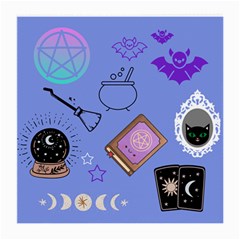 Pastel Goth Witch Blue Medium Glasses Cloth by NerdySparkleGoth