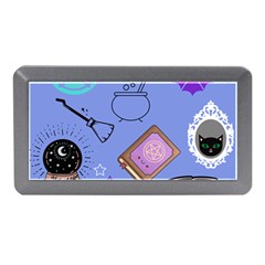 Pastel Goth Witch Blue Memory Card Reader (mini) by NerdySparkleGoth
