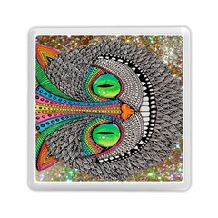 Alice In Wonderland Cat Memory Card Reader (square) by artworkshop