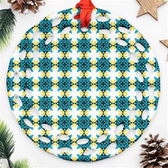Digitalart Round Filigree Ornament (two Sides) by Sparkle