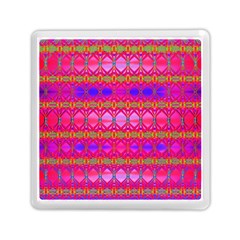 Pink Mirrors Memory Card Reader (square) by Thespacecampers