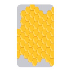 Hexagons Yellow Honeycomb Hive Bee Hive Pattern Memory Card Reader (rectangular) by artworkshop