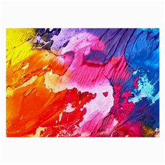Colorful Painting Large Glasses Cloth (2 Sides) by artworkshop