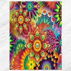 Mandalas Colorful Abstract Ornamental Canvas 36  X 48  by artworkshop