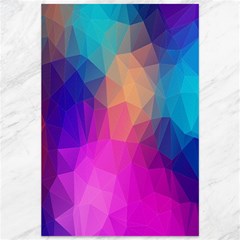 Triangles Polygon Color Canvas 12  X 18 
