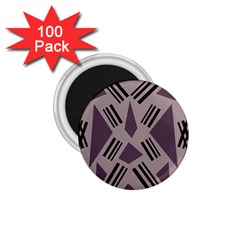 Abstract Pattern Geometric Backgrounds   1 75  Magnets (100 Pack)  by Eskimos