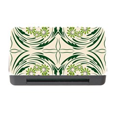 Folk Flowers Print Floral Pattern Ethnic Art Memory Card Reader With Cf by Eskimos