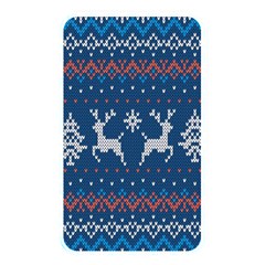 Knitted-christmas-pattern 001 Memory Card Reader (rectangular) by nate14shop