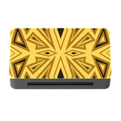 Abstract Pattern Geometric Backgrounds Memory Card Reader With Cf by Eskimos