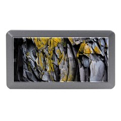 Rock Wall Crevices Geology Pattern Shapes Texture Memory Card Reader (mini) by artworkshop