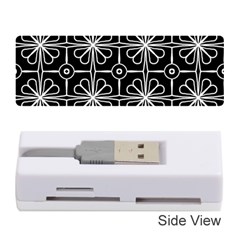 Seamless-pattern Black Memory Card Reader (stick)