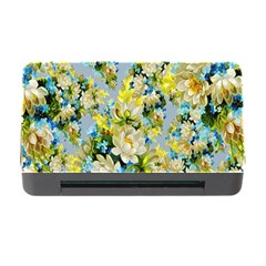 Background-flower White Memory Card Reader With Cf