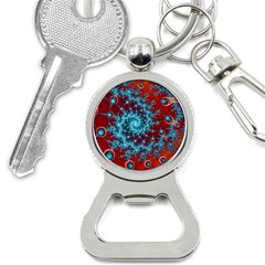 Fractal Pattern Background Bottle Opener Key Chain by Amaryn4rt