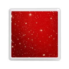 Stars-red Chrismast Memory Card Reader (square)