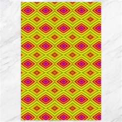 Red Yellow Abstract Canvas 12  X 18  by artworkshop